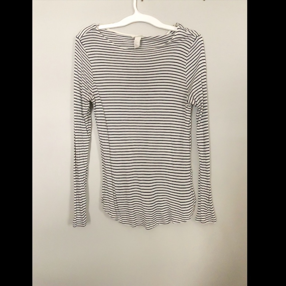 Long Sleeve Striped Shirt